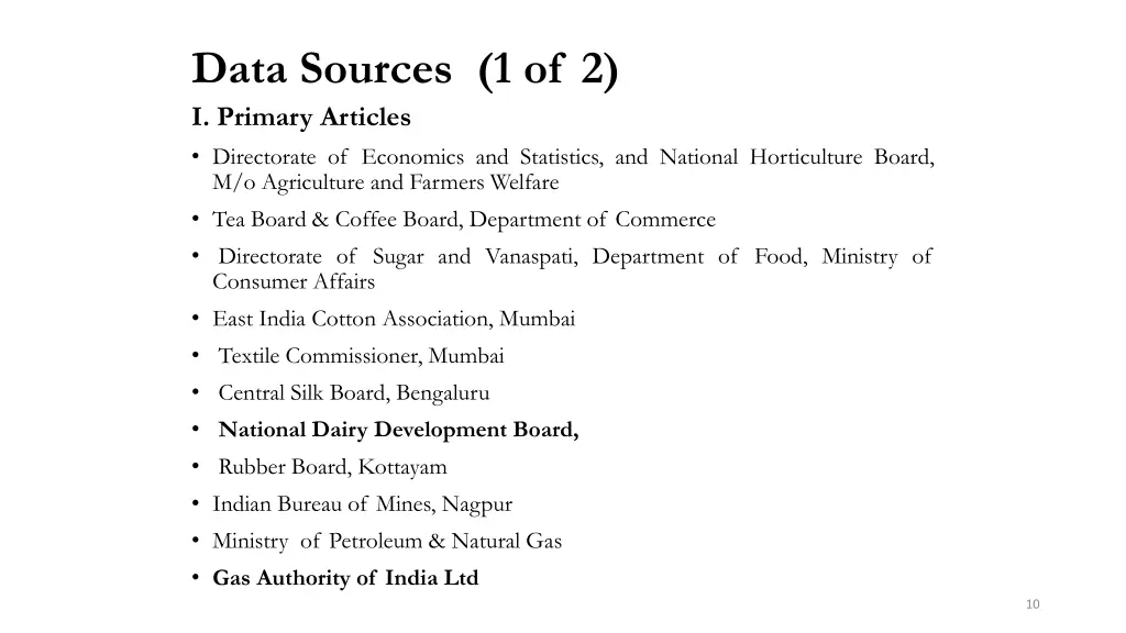 data sources 1 of 2 i primary articles
