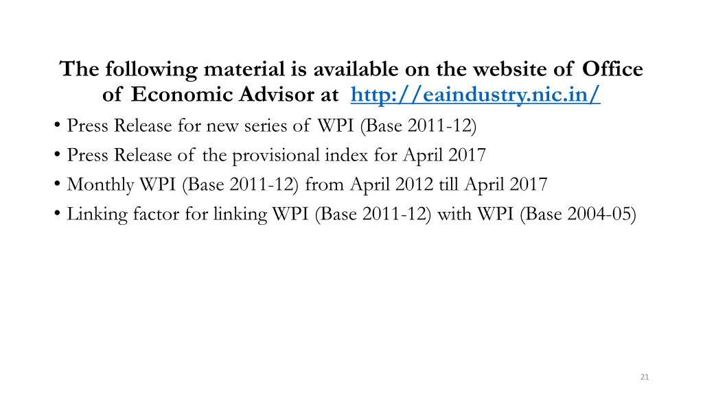 the following material is available