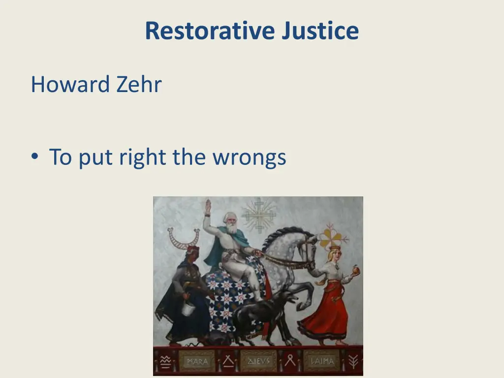 restorative justice