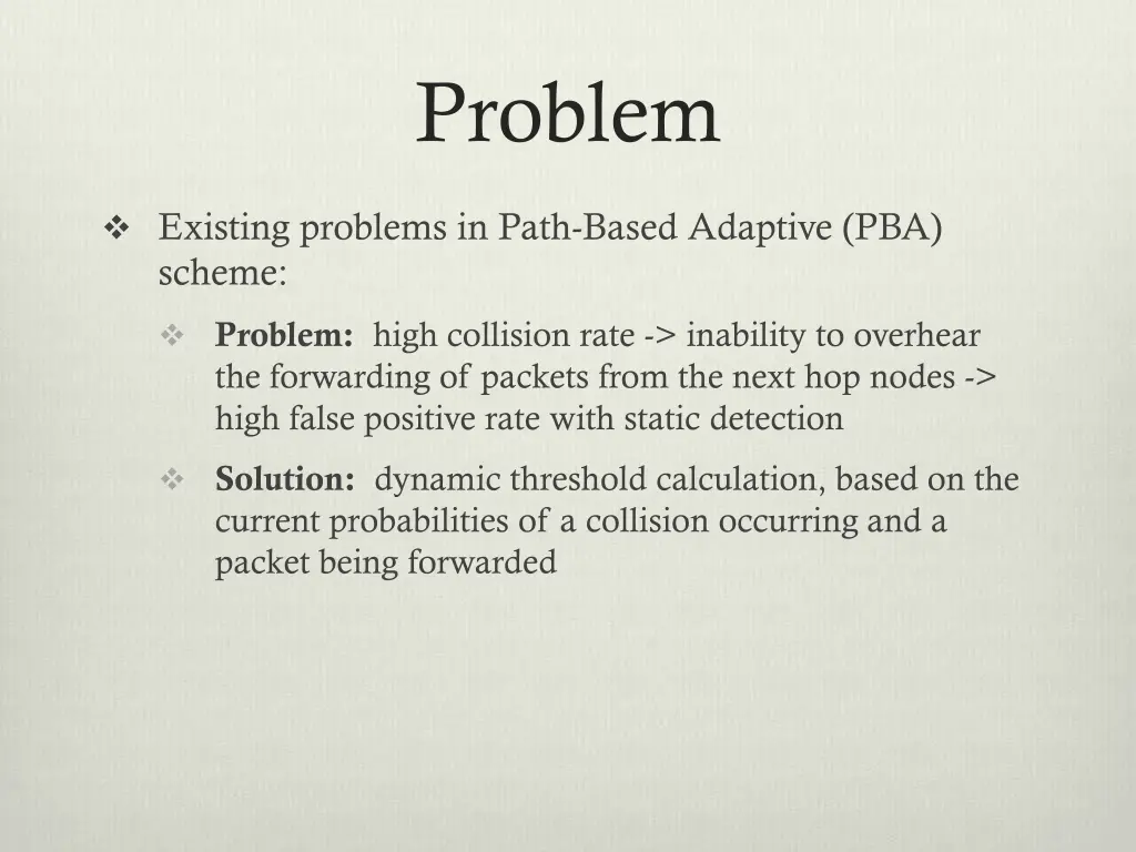 problem