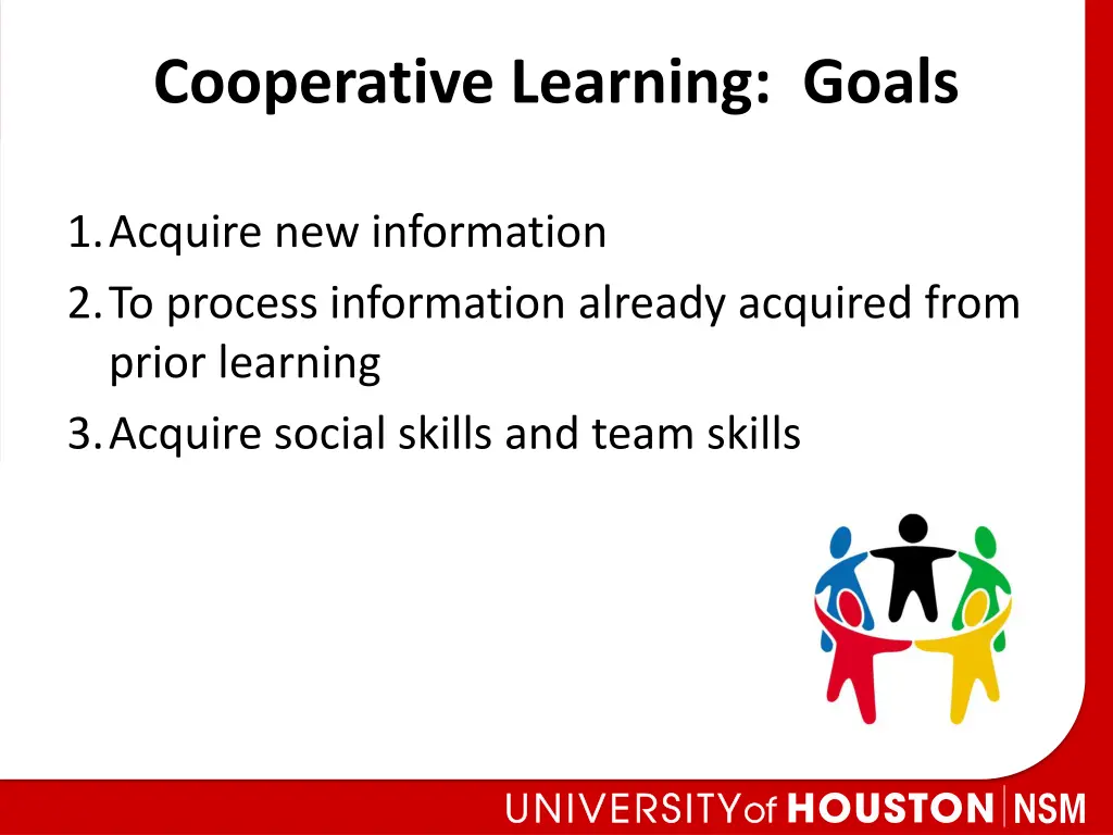 cooperative learning goals