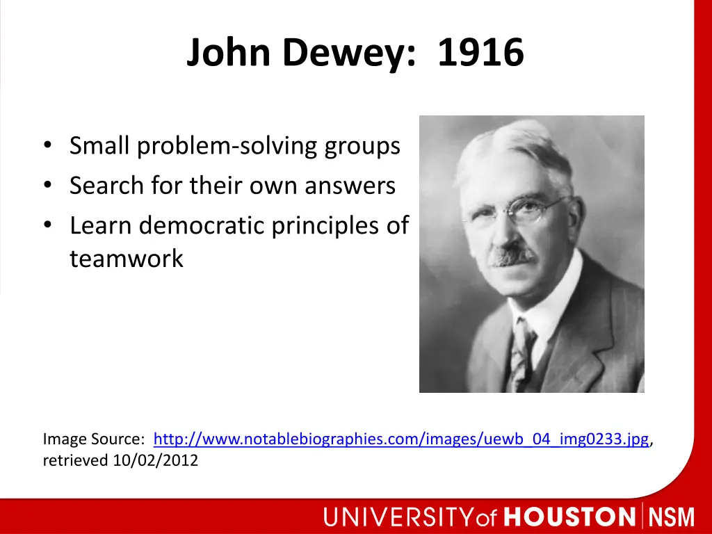 john dewey 1916