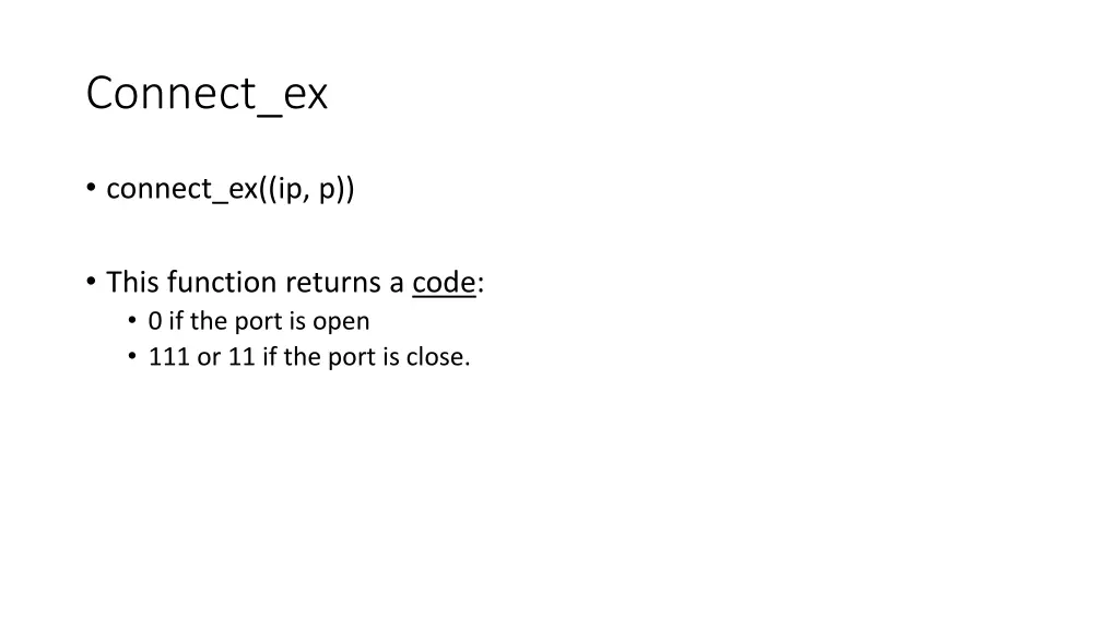 connect ex