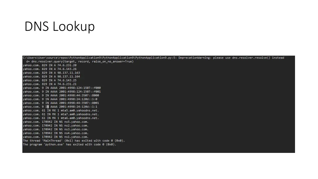 dns lookup 2