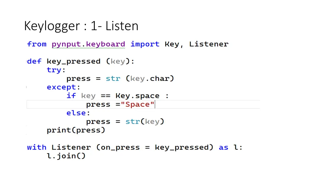 keylogger 1 listen