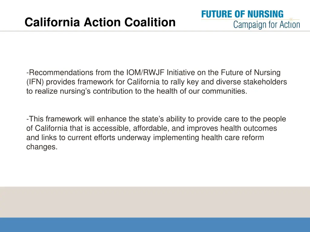 california action coalition