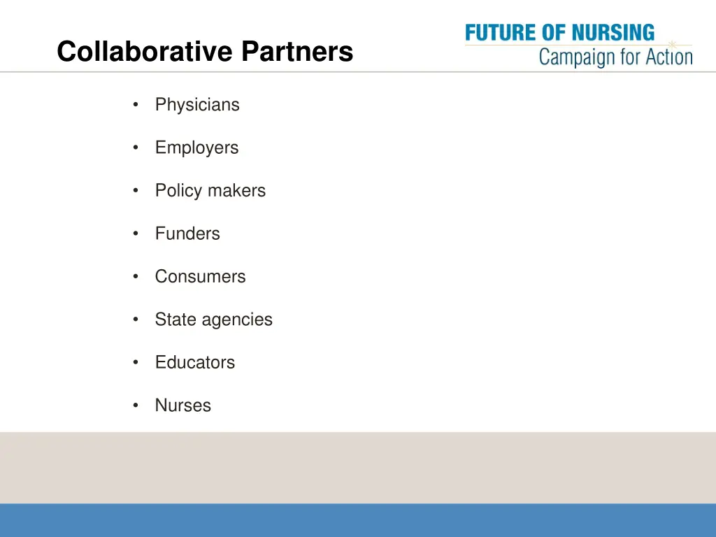 collaborative partners