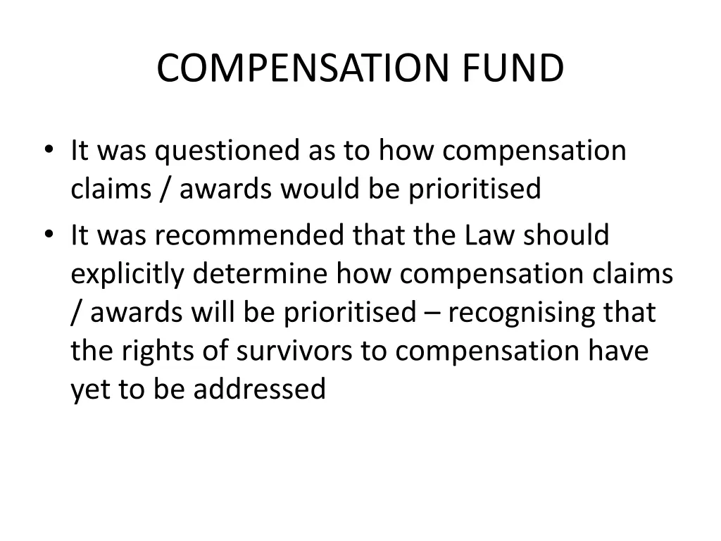 compensation fund 3