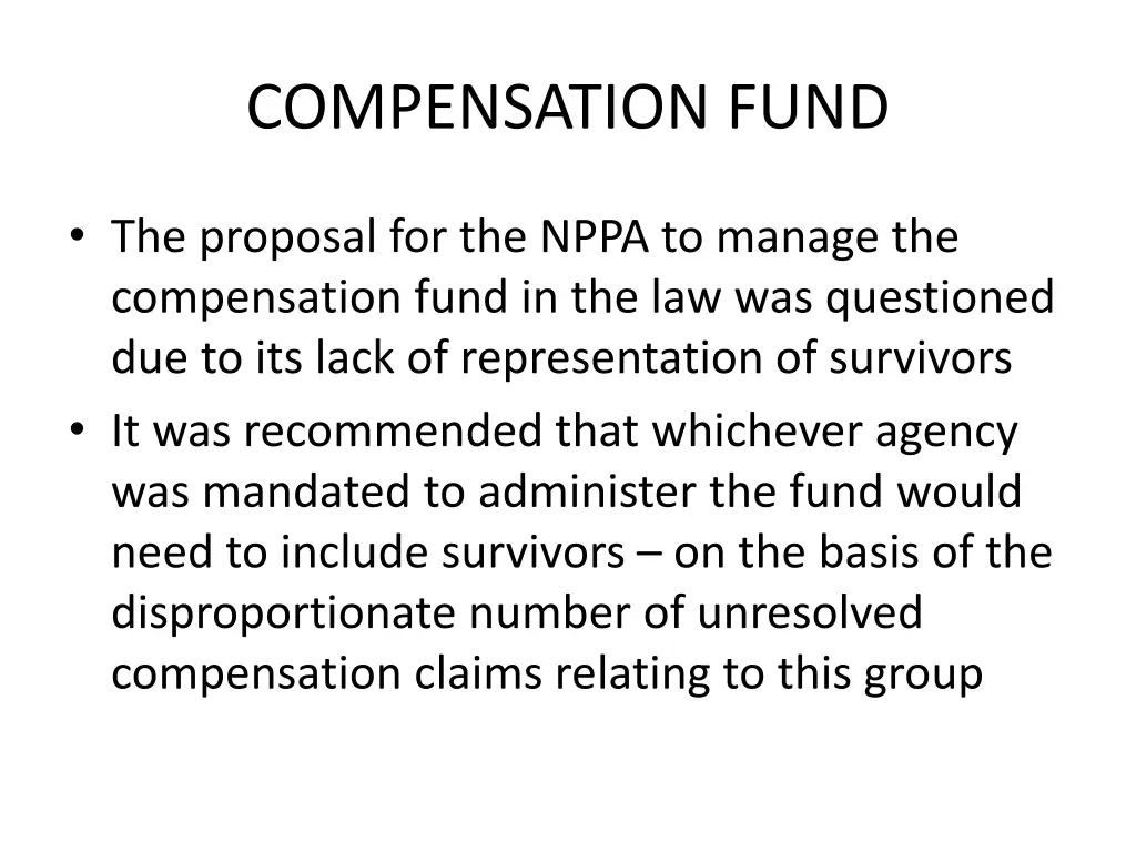 compensation fund 4