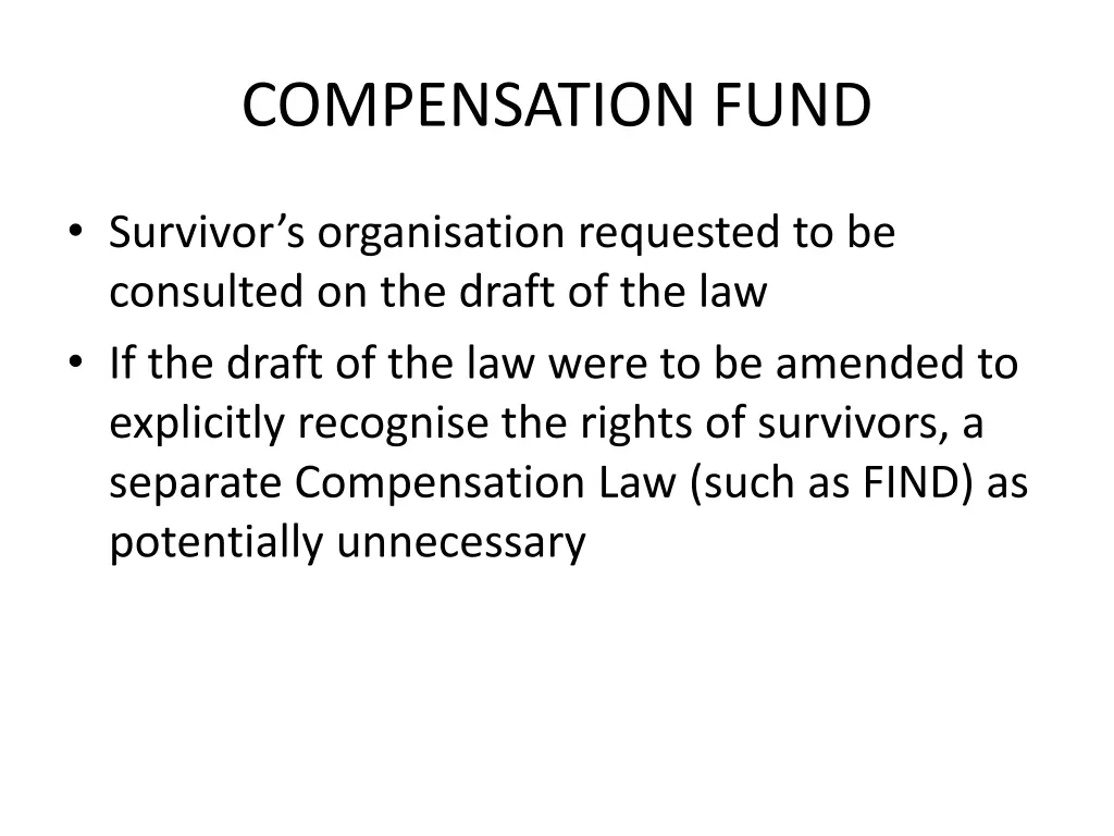 compensation fund 7
