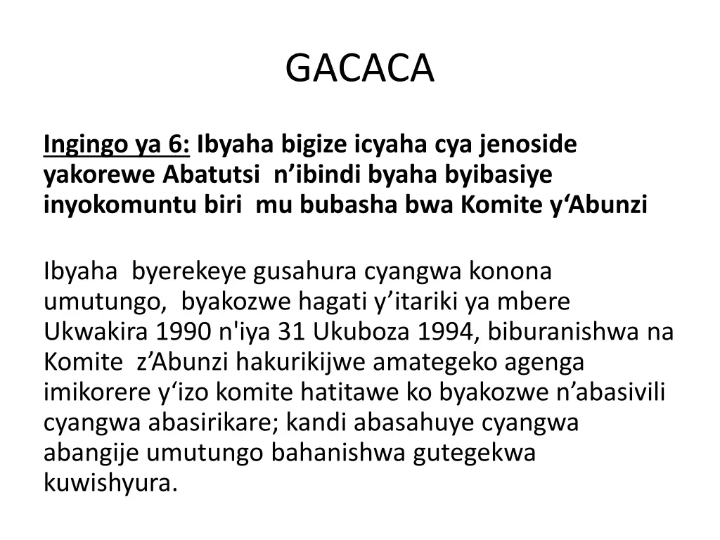 gacaca 2