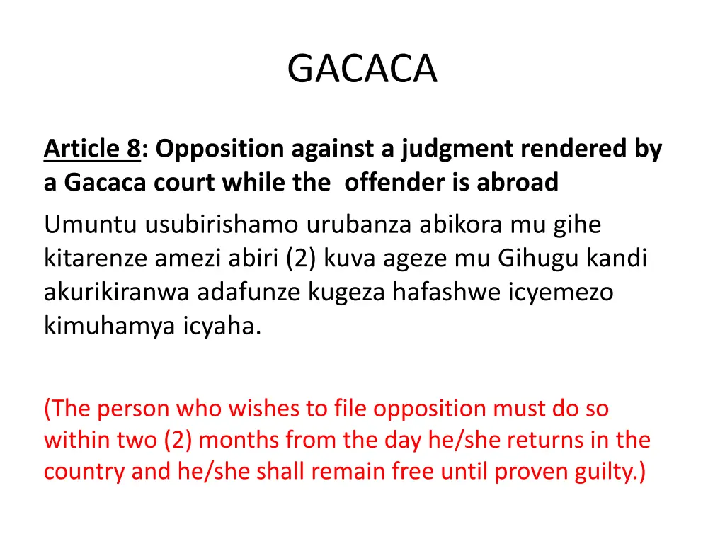 gacaca 3