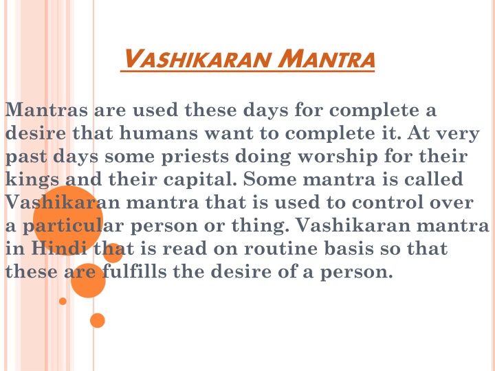 v ashikaran m antra