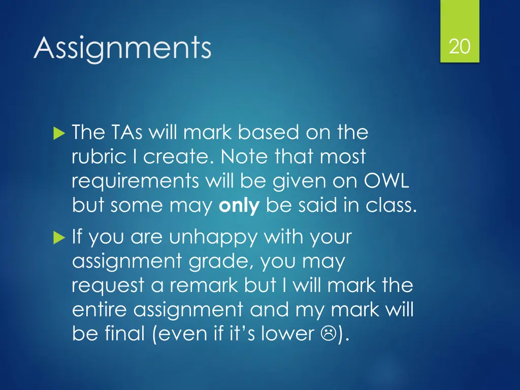 assignments 2