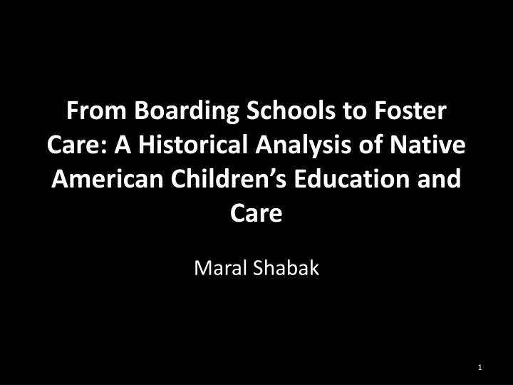 from boarding schools to foster care a historical