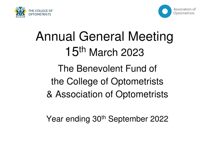 annual general meeting 15 th march 2023