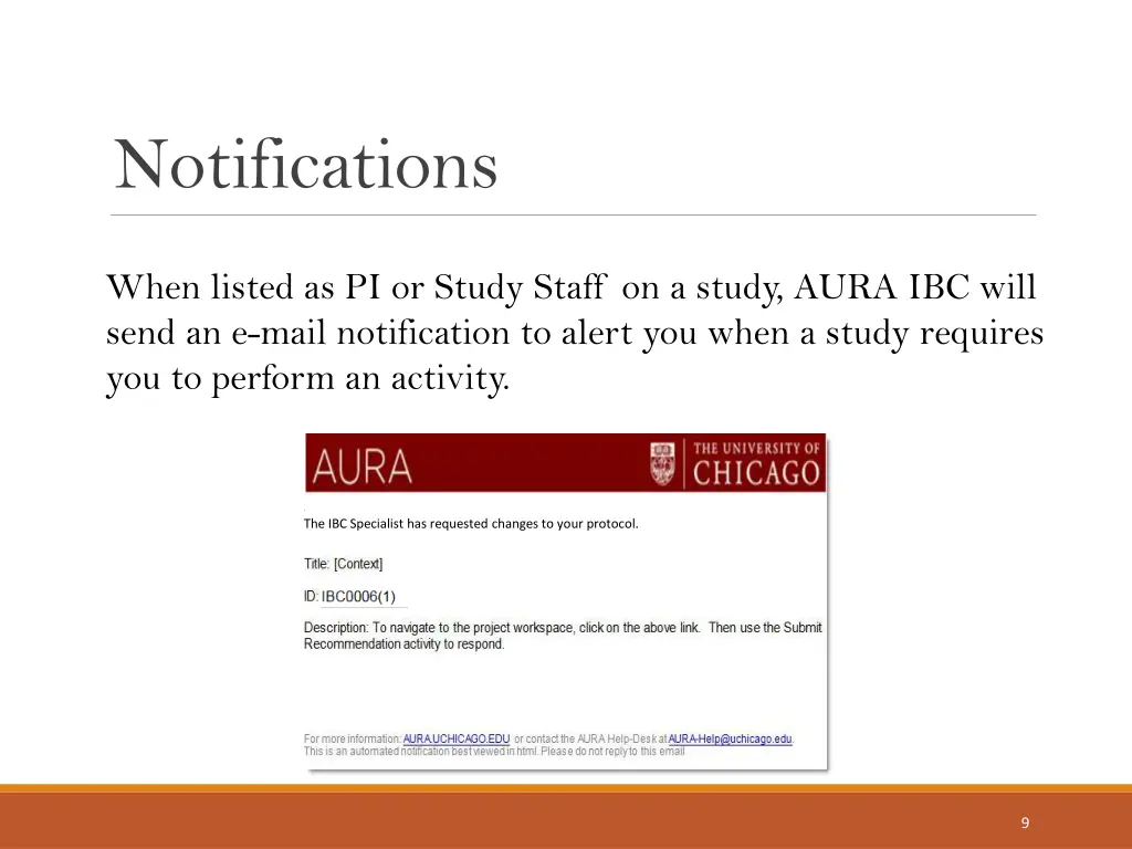 notifications