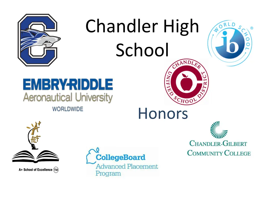 chandler high school 1