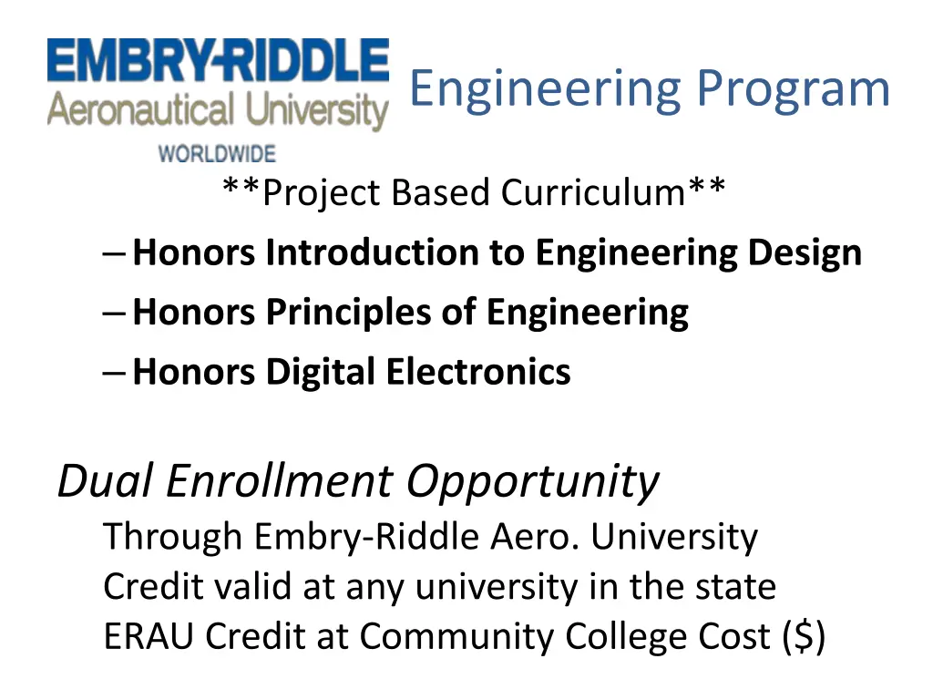 engineering program