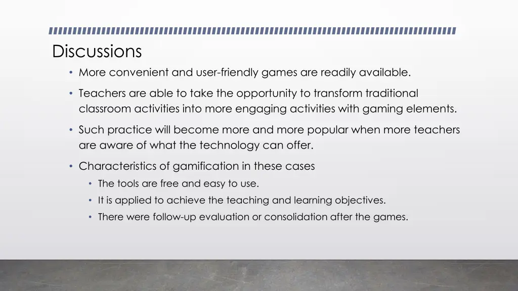discussions more convenient and user friendly
