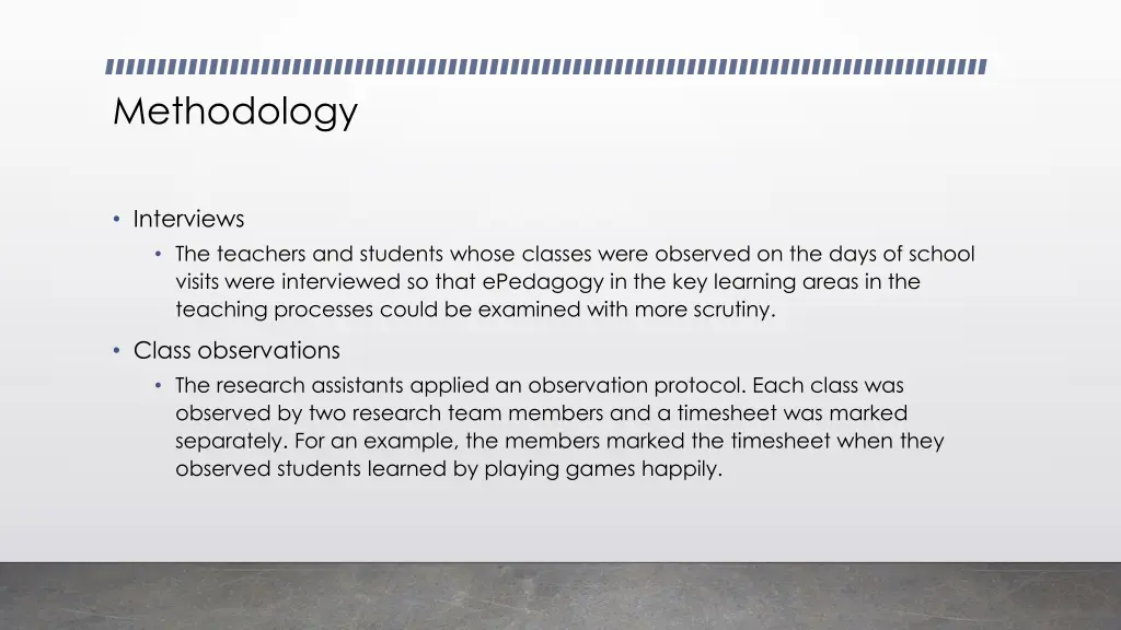 methodology