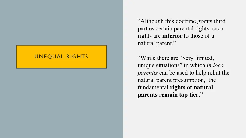 although this doctrine grants third parties