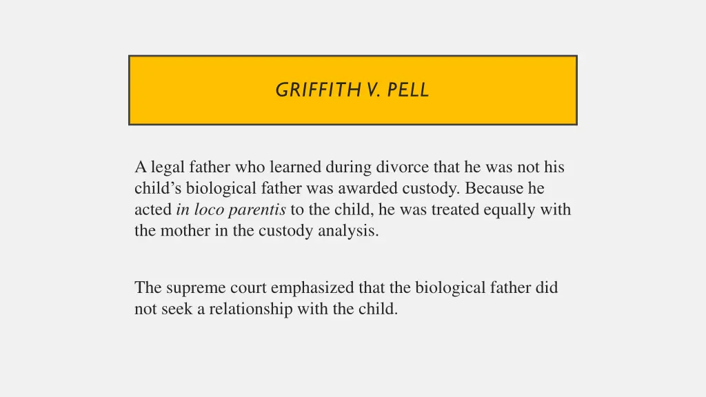 griffith v pell