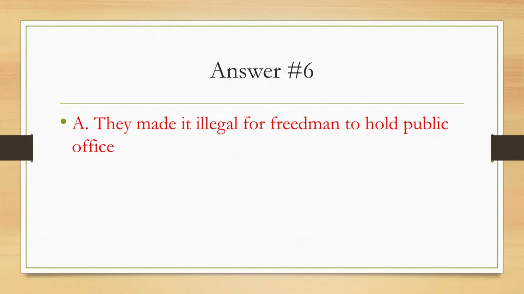 answer 6
