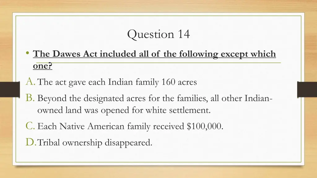 question 14