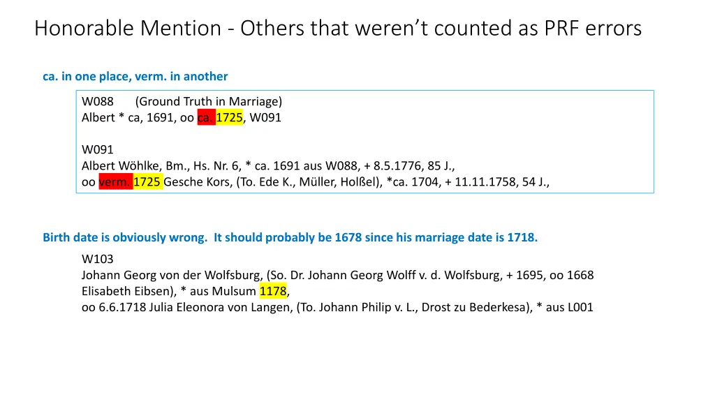 honorable mention others that weren t counted