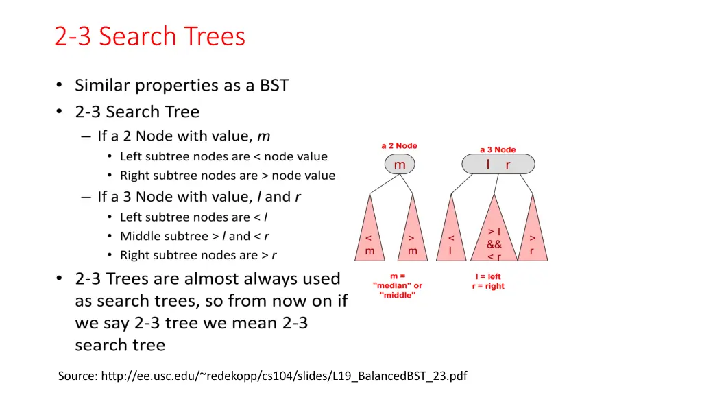 2 3 search trees 1