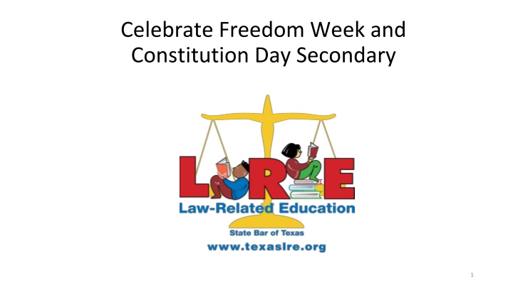 celebrate freedom week and constitution