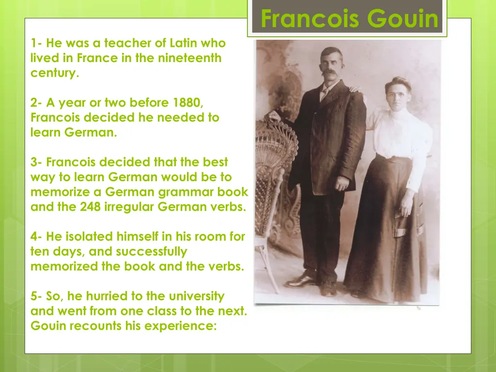 francois gouin