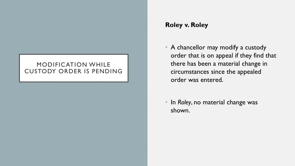 roley v roley