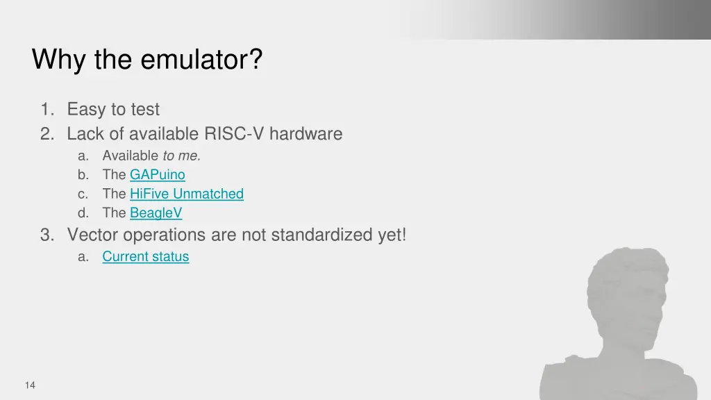 why the emulator