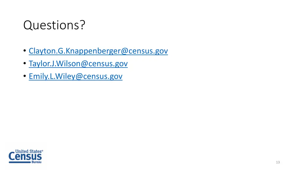 questions