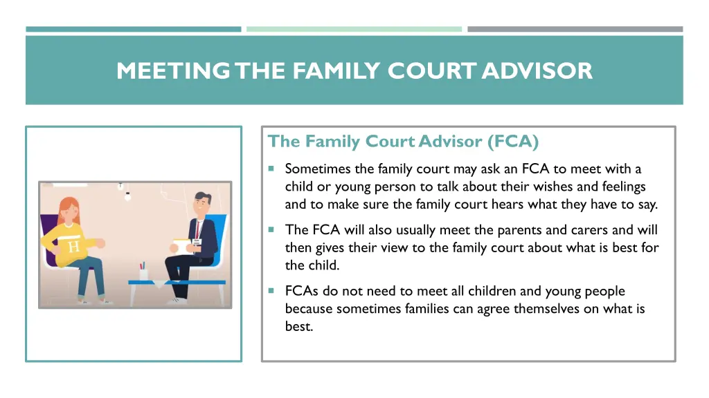 meeting the family court advisor