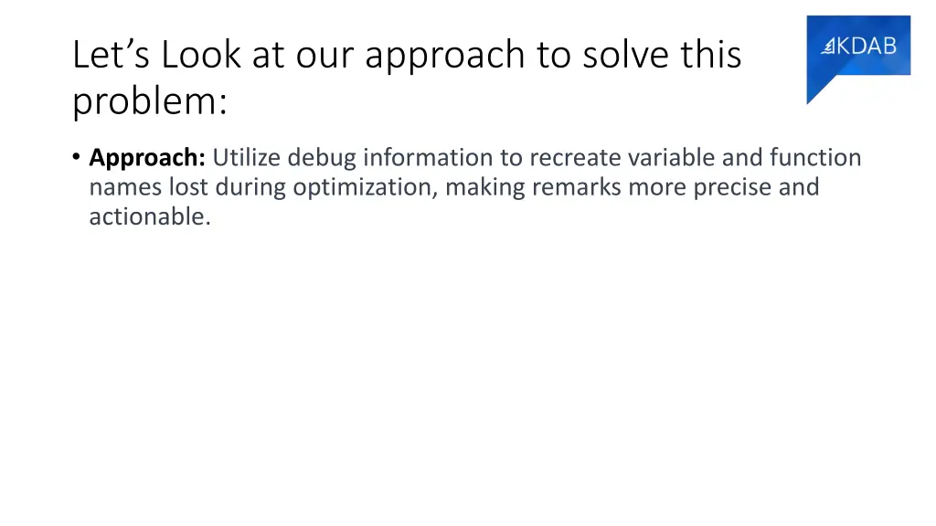let s look at our approach to solve this problem 1