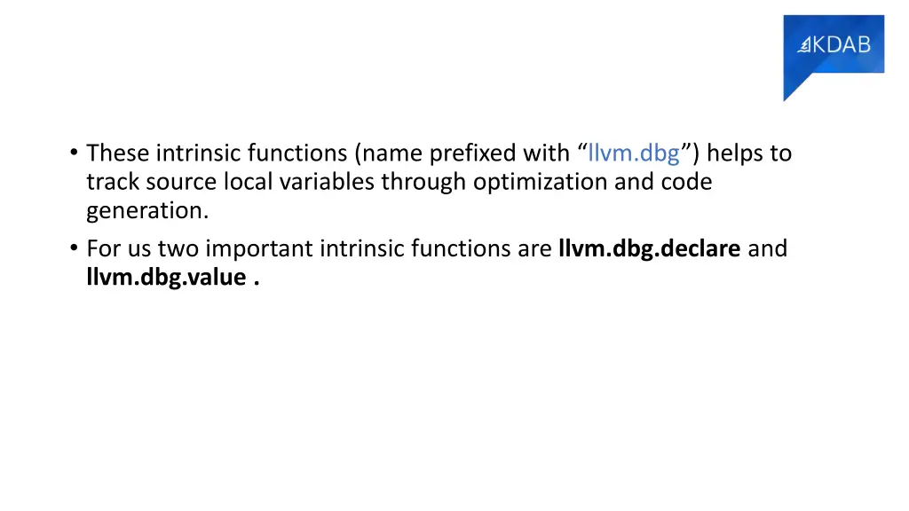 these intrinsic functions name prefixed with llvm 1