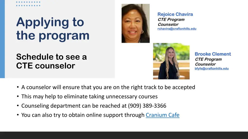 rejoice chavira rejoice chavira cte program