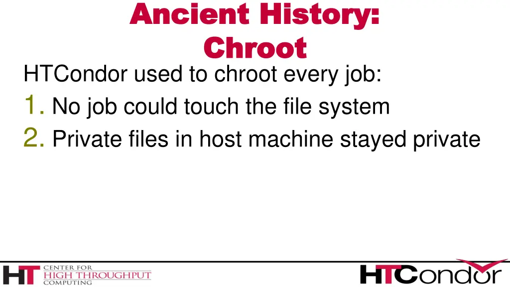 ancient history ancient history chroot chroot