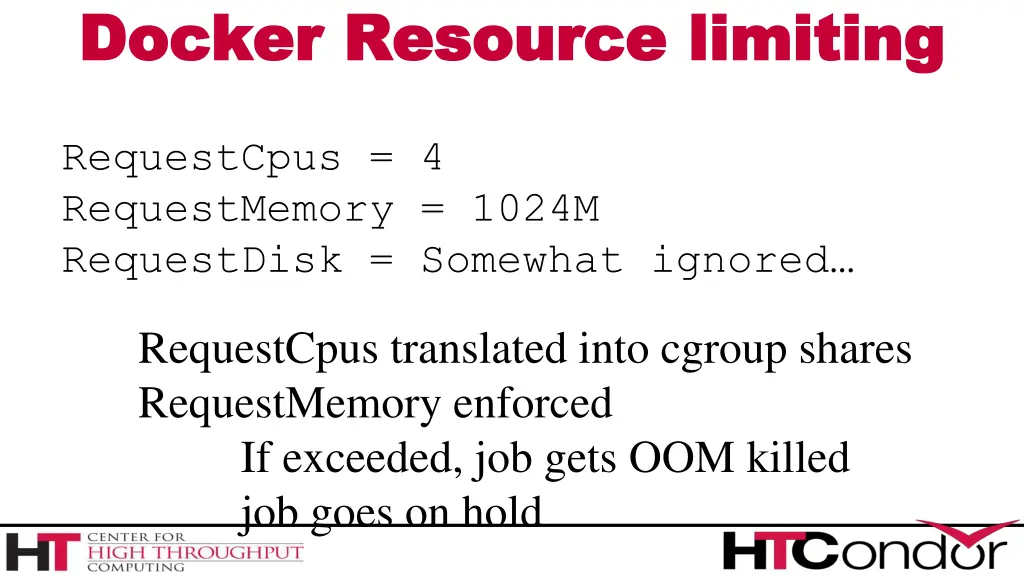 docker resource limiting docker resource limiting