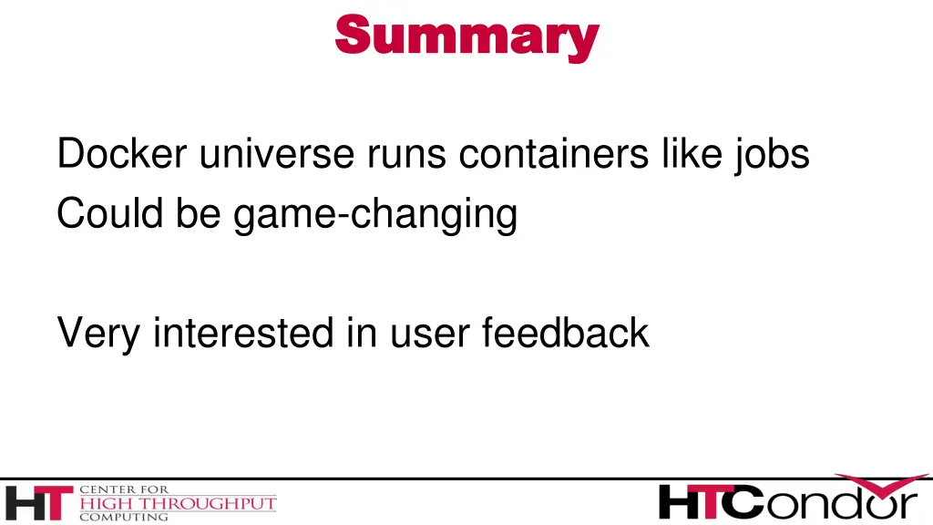 summary summary