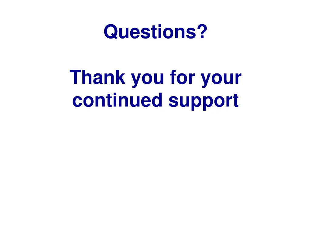 questions
