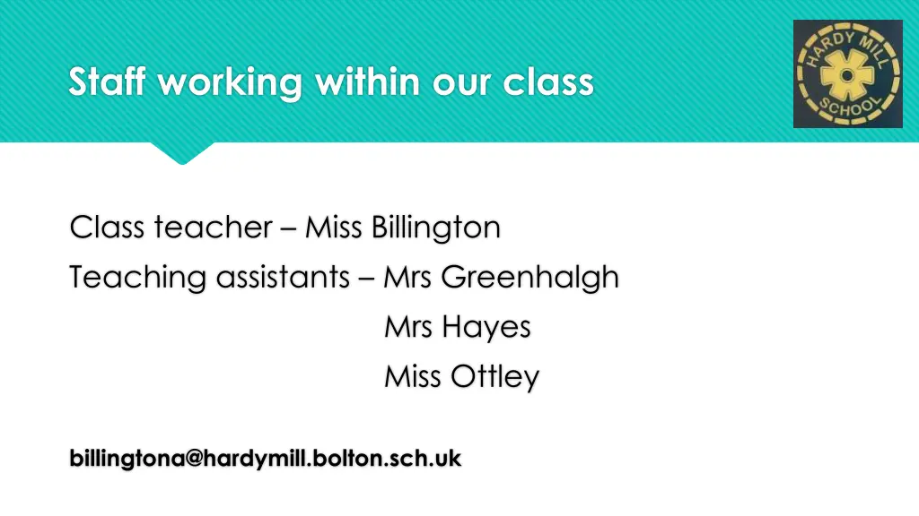 staff working within our class