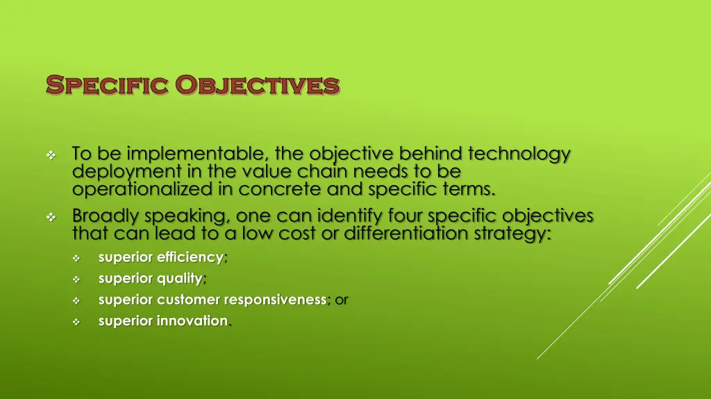 specific objectives specific objectives