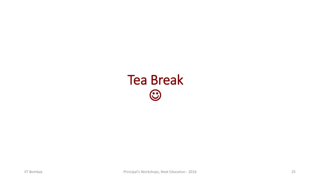 tea break tea break