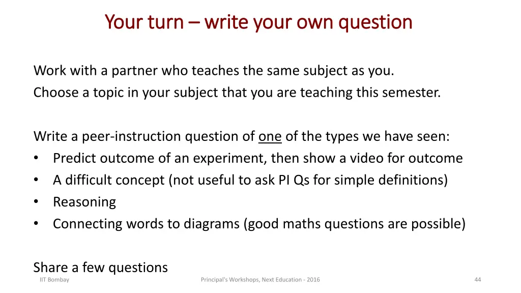 your turn your turn write your own question write