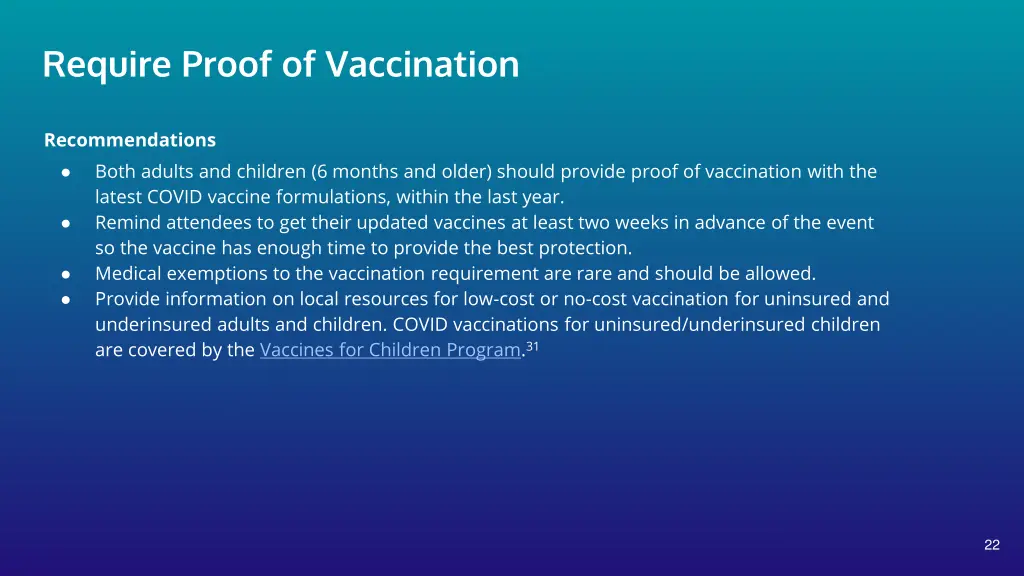 require proof of vaccination 1