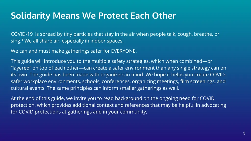 solidarity means we protect each other